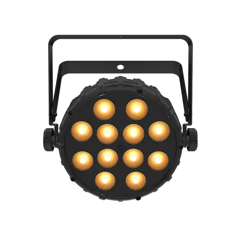 Chauvet DJ SlimPAR Q12BT ILS Wash Lighting Fixture with Bluetooth, DMX & 12 Quad-Color LEDs Wholesale