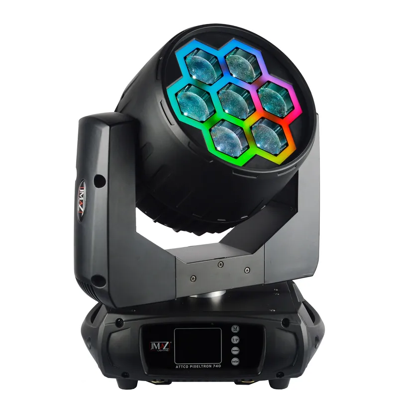 JMAZ JZ3017 PIXL Tron 740Z RGBW LED Moving Head Light Fixture Free Shipping