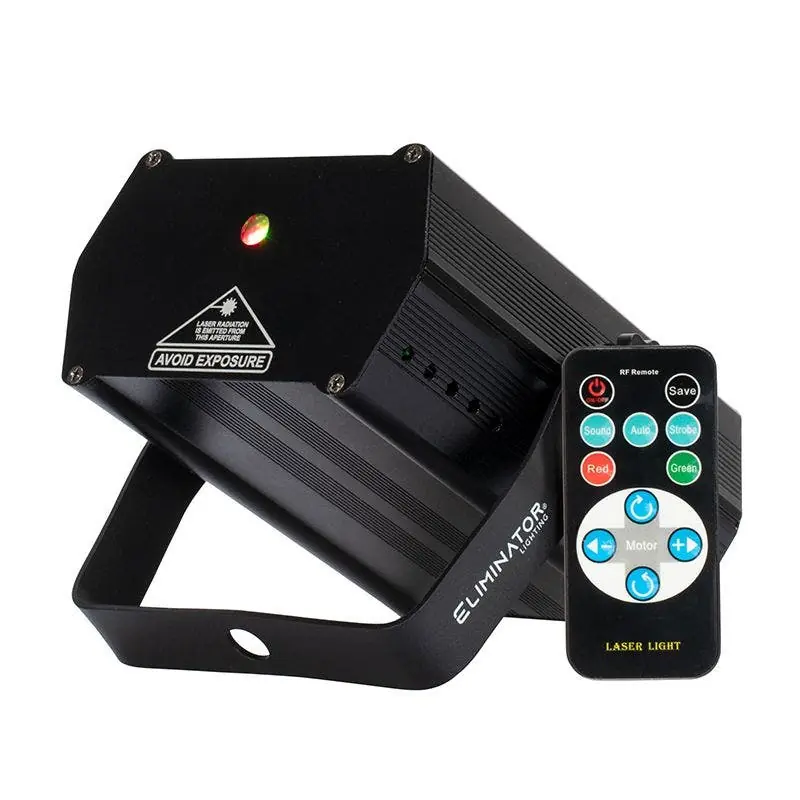 Eliminator Lighting Micro Galaxian Three 200-Beam Green & Red Laser Bulk Order