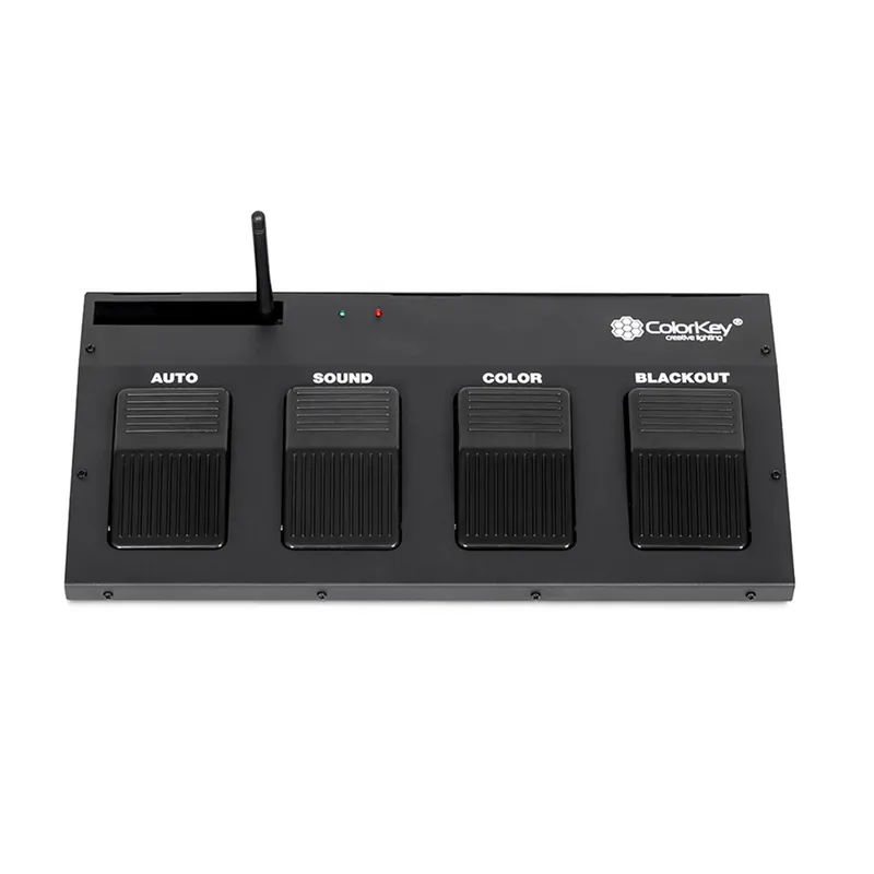 Premium ColorKey CKU-3055 Wireless Footswitch Controller for PartyBar Mobile and PartyBar Pro