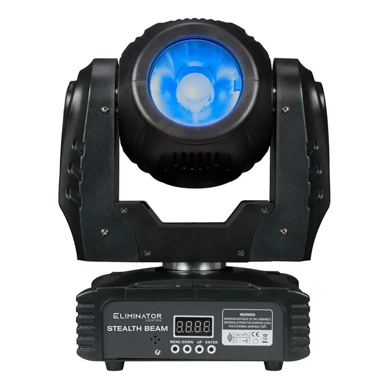Eliminator Lighting Stealth Beam Compact Moving Head RGBW LED Beam Fixture Bulk Order