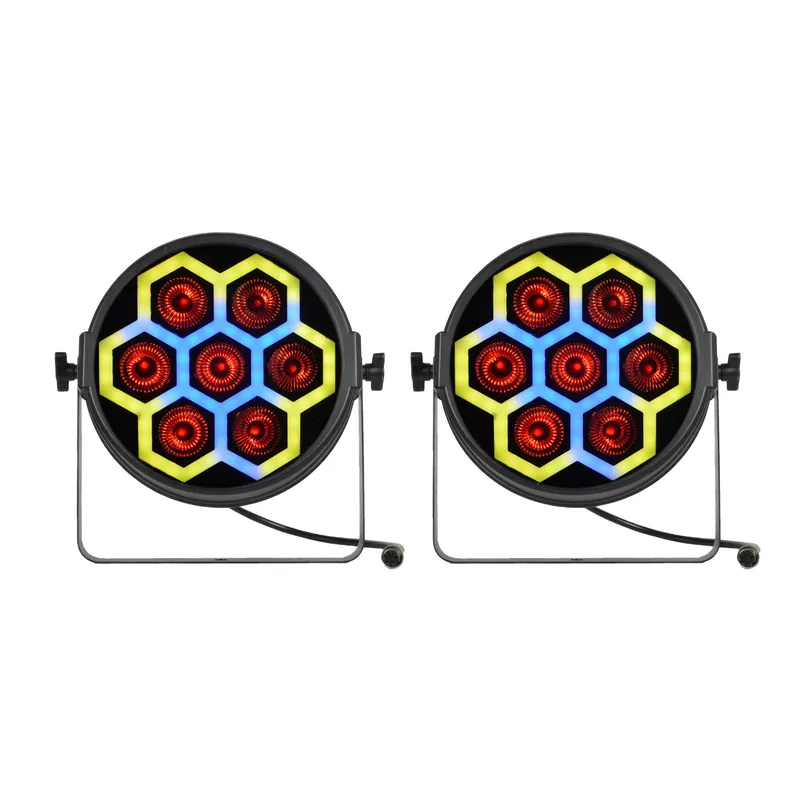 Same Day Shipping JMAZ JZ2012 2-Pack of Versa Flex Par Tron7 RGBW LED Effect Par Light