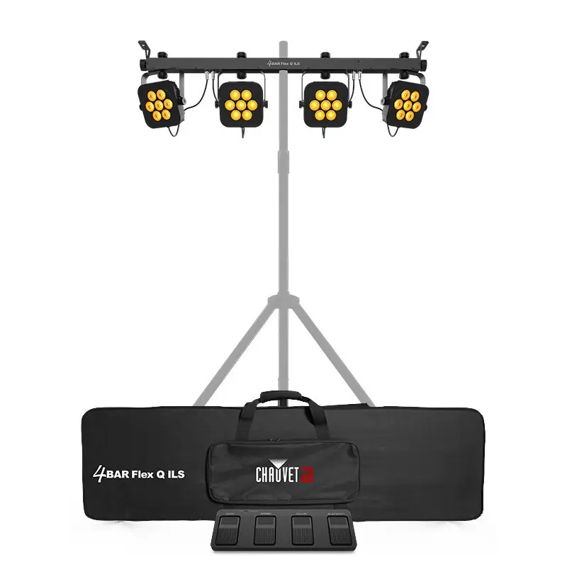 Secure Checkout Chauvet DJ 4Bar Flex Q ILS All-in-One Quad-Color LED Light Bar System