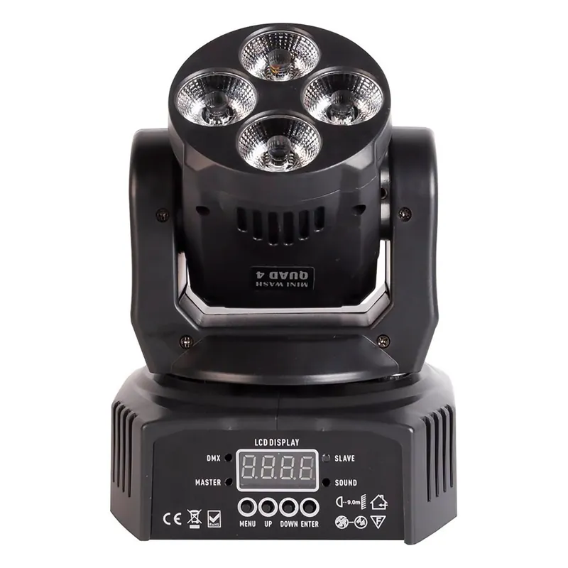 Exclusive ColorKey Mover Miniwash QUAD 4 MKII Compact Moving Head Wash Light