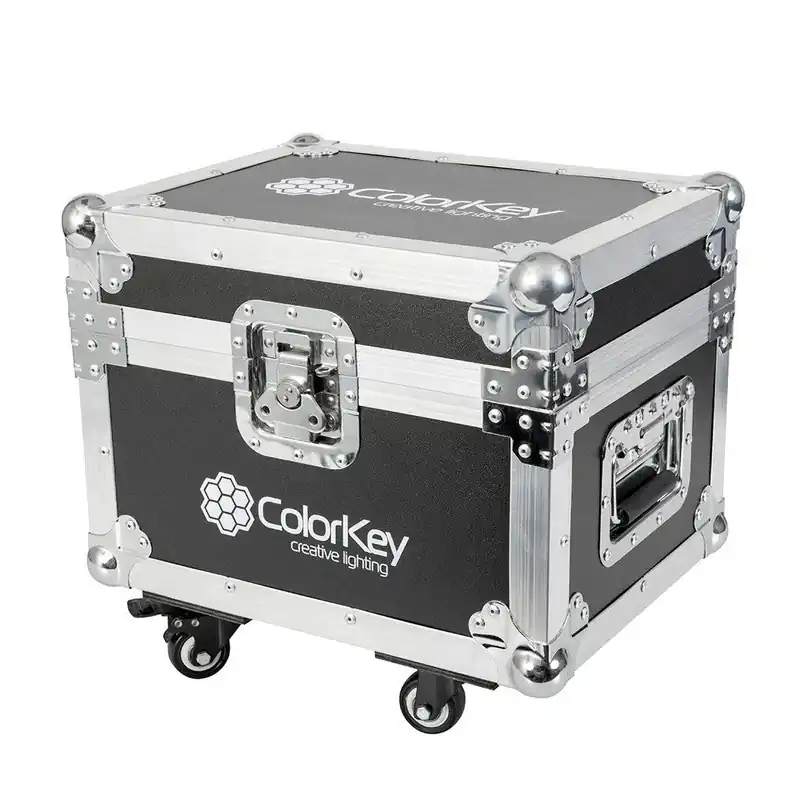 ColorKey Heavy-Duty Road Case w/ Castor Wheels for 2 Dazzler FX Cold Spark Machines Today Only