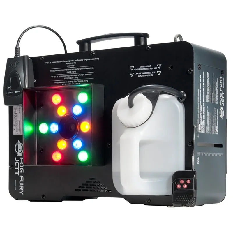 ADJ Fog Fury Jett high velocity vertical Fog Machine w/ LED Wash Wholesale