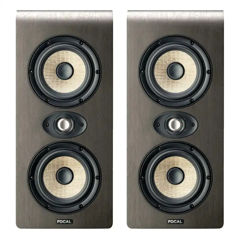 Focal Shape Twin Dual 5-Inch 3-Way Powered Active Studio Recording Monitor (Pair) High Quality