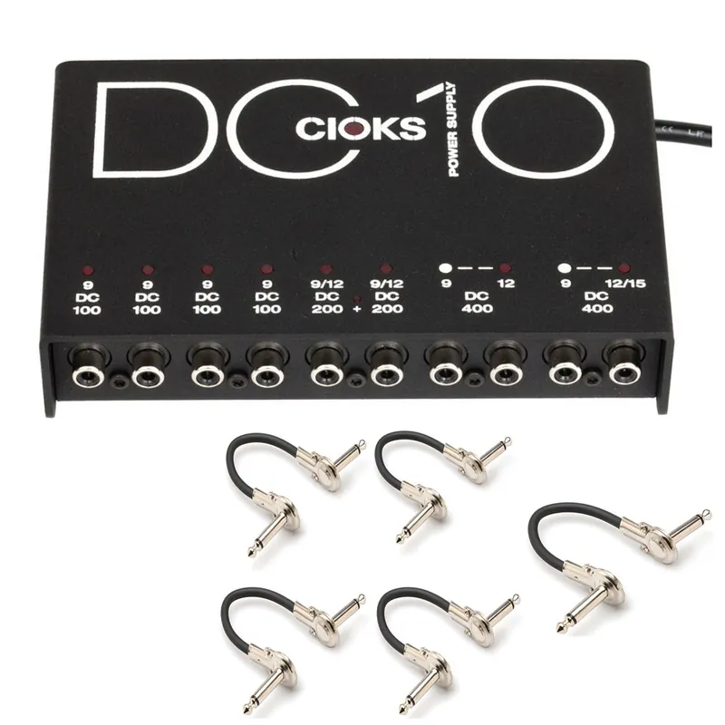 Cioks DC10 Link Professional Power Supply with Flex Cables and Patch Cables Same Day Shipping