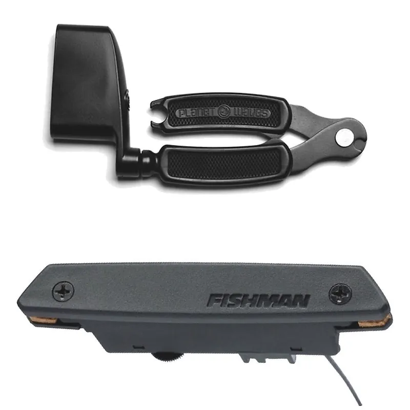Fishman Rare Earth Humbucking Pickup with Planet Wave DP0002B Pro Winder Direct From Manufacturer