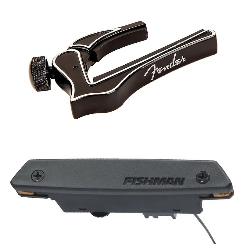 Fishman PRO-REP-102 Rare Earth Humbucking Pickup with Fender Dragon Capo One Day Deal