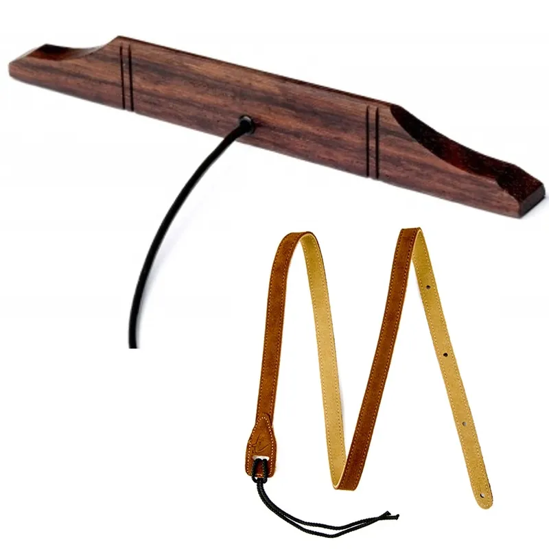 Fishman PRO-M40-0MA M-400 Nashville Series Flat-Top Mandolin Pickup with Leather Strap Brand New