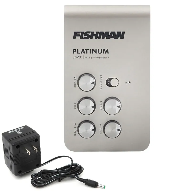 Fishman PRO-PLT-301 Platinum Stage Class-A EQ/DI with 9V Power Supply Special Offer