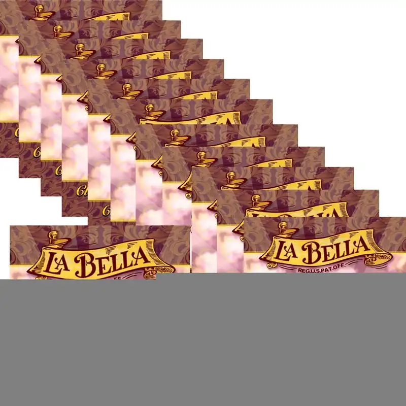 Reduced Price 12 Sets of La Bella 850B Black Nylon Elite Series Golden Alloy Classical Guitar Strings, Medium (28-41)