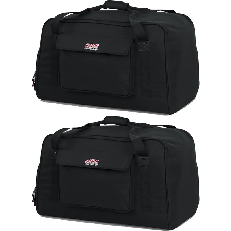 Gator GPA Tote Bag Pair for 12Speakers (2 Bags) Premium