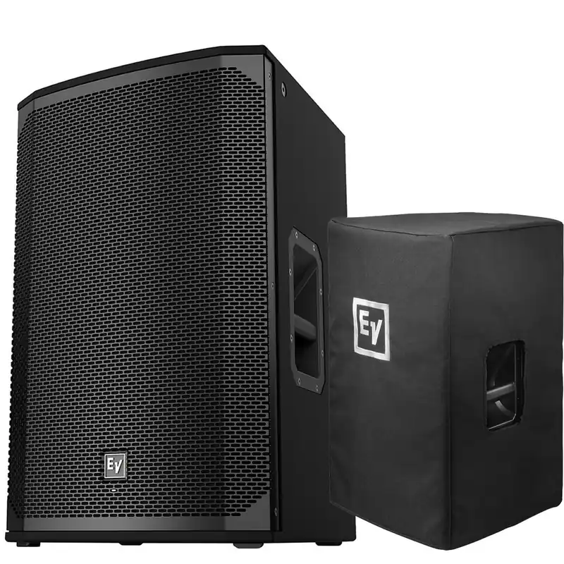 EV Electro Voice EKX-15P 15Two-Way Powered Loudspeaker and Padded Cover Bundle Super Sale
