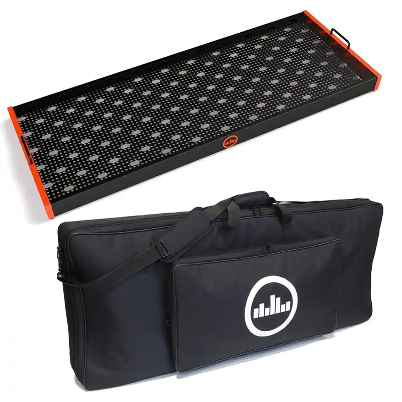 Temple Audio Design TRIO 43 Temple Red Pedalboard with Soft Case Best Choice
