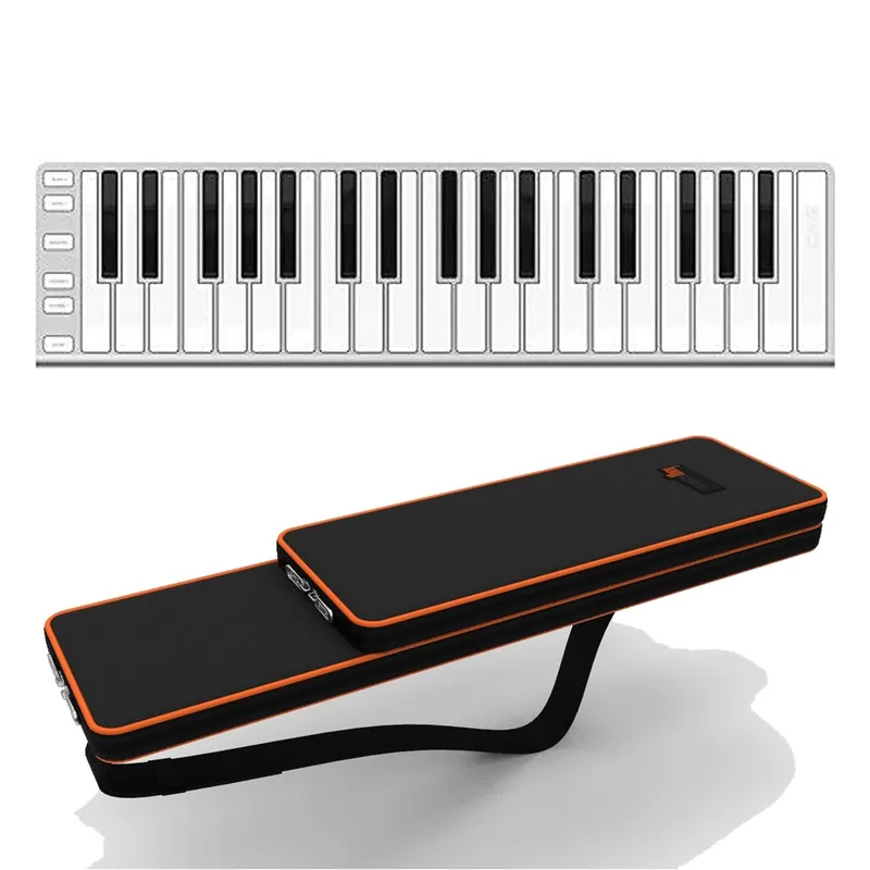CME Xkey Portable USB MIDI 37-Key Keyboard Controller & Case Modern