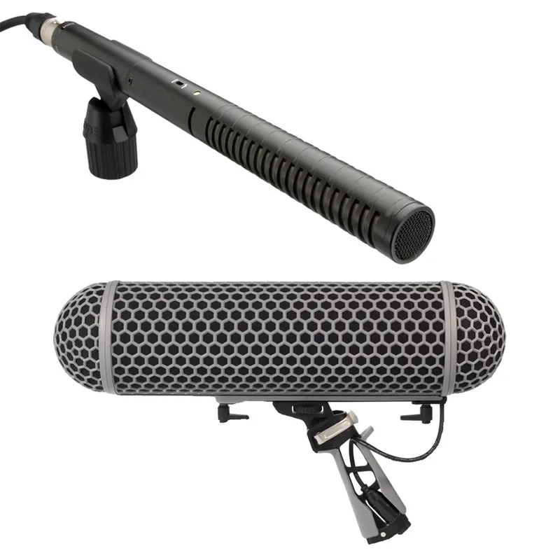 Top Pick Rode NTG-2 Shotgun Condenser Video Camera Microphone Mic & Blimp Windshield