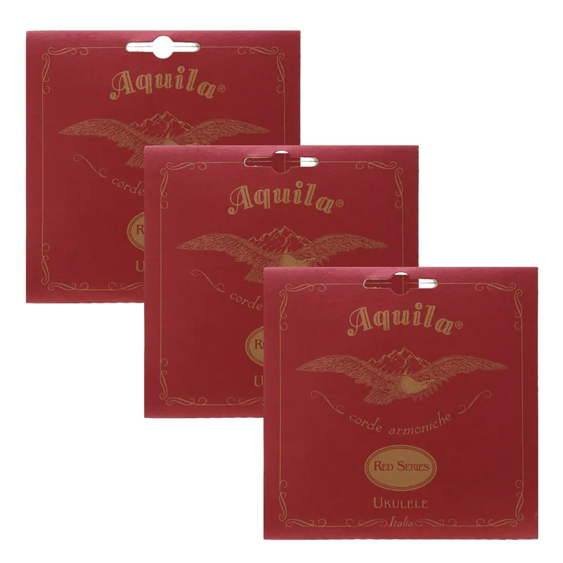 Holiday Sale 3 Sets of Aquila 86U Red Series Concert Ukulele Strings