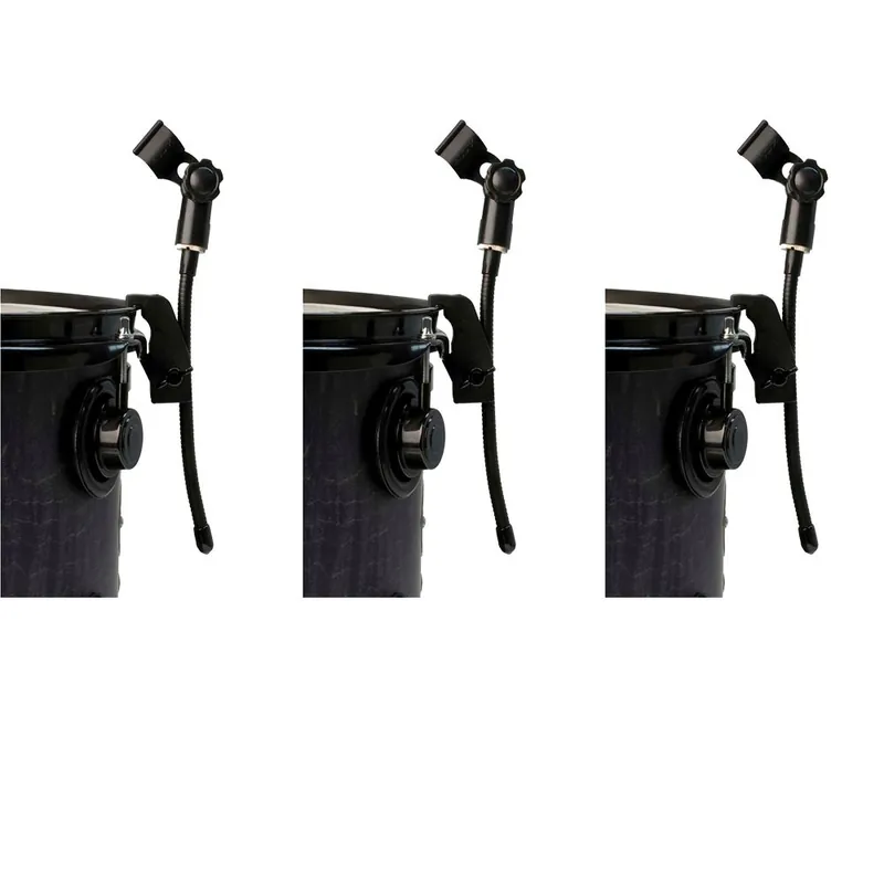 3-Pack of Audix DVice Gooseneck Mic Clips for Use with Audix Drum Mics - 5/8Thread Final Sale