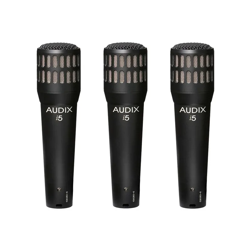 Price Drop 3-Pack of Audix i5 Dynamic Cardioid Microphones