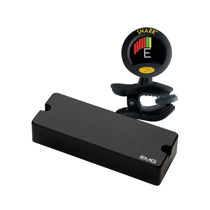 EMG 40DC Black Dual Coil 5-String Bass Pickup with free Clip-on Tuner Get Yours