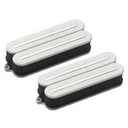 Fishman Fluence Open Core Modern 8-Str Humbucker Set - White w/Nickel Blades Flash Sale
