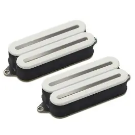 Fishman Fluence Open Core Modern 7-Str Humbucker Set White w/Black Nickel Blades Instant Buy