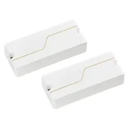 Price Drop Fishman Fluence Custom Series Matt Heafy 7-String Soapbar Pickup Set - White