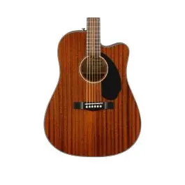 Must Have Fender CD-60SCE Dreadnought All-Mahogany A/E Guitar - Natural w/ Rosewood FB