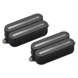 Secure Checkout Fishman Fluence Open Core Modern Humbucker Set w/Black Nickel Blades