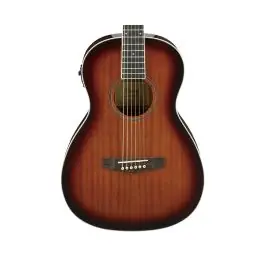 Buy Online Ibanez PN12EVMS Acoustic Electric Acoustic Guitar Vintage Mahogany Sunburst