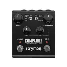 Weekend Sale Strymon Compadre Dual Voice Compressor and Boost - Midnight Edition