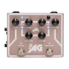 Modern Aguilar AG Preamp/DI Pedal - Breast Cancer Awareness Month Edition