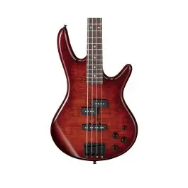 Modern Ibanez GSR200SM Electric Bass Guitar - Charcoal Brown Burst