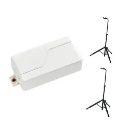 Fishman Fluence Tosin Abasi 6-St Set White + 2 Gator Hanging Guitar Stands Cheap
