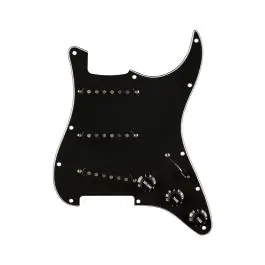 Best Seller Fender Pre-Wired Strat Pickguard Pure Vintage '59 w/RWRP Mid - Black