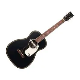 Top Rated Gretsch G9520E Gin Rickey A/E Guitar w/ Soundhole Pickup - Smokestack Black