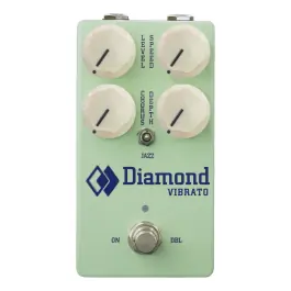 Special Offer Diamond Vibrato Legendary Analog Vibrato Pedal - Surf Green