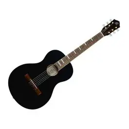 Ortega Guitars RRA-BKT Ranger Series Shortscale Nylon Parlor - Black Mega Sale
