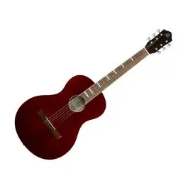 Ortega Guitars RRA-SRT Ranger Series Shortscale Nylon Parlor - Stained Red Holiday Sale