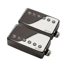 Trusted Brand EMG 57/66 Humbucker Active Pickup Set - Black Chrome