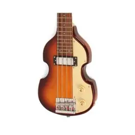 Today Only Hofner Shorty Travel Electric Violin Bass Guitar - Sunburst