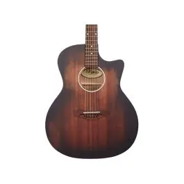 D'Angelico Premier Gramercy LS A/E Guitar - Aged Mahogany Flash Sale