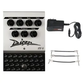 Diezel VH4 Preamp Pedal + Gator 9V Power Combo & 3 Patch Cables Order Now