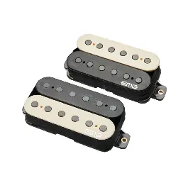 Last Chance EMG Jim Root 'Daemonum' Open Coil Humbucker Set (Floyd) - Zebra