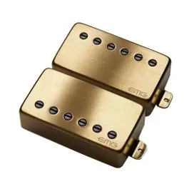 Limited Offer EMG Marty Friedman Active Pickup Set (LS Pots) - Brushed Gold