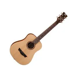 Limited Edition Dean Flight Spruce Travel-Size Acoustic Guitar w/Bag