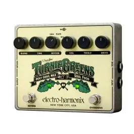 Electro-Harmonix Turnip Greens Overdrive/Reverb Pedal Weekend Sale