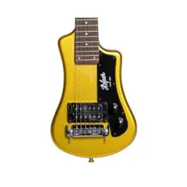Hofner Shorty Electric Travel Guitar w/Gig Bag - Gold Top Get Yours